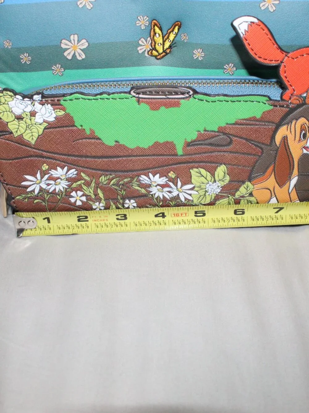 NWT Danielle Nicole Disney The Fox & the Hound Log Mini Backpack - Picture 10 of 11